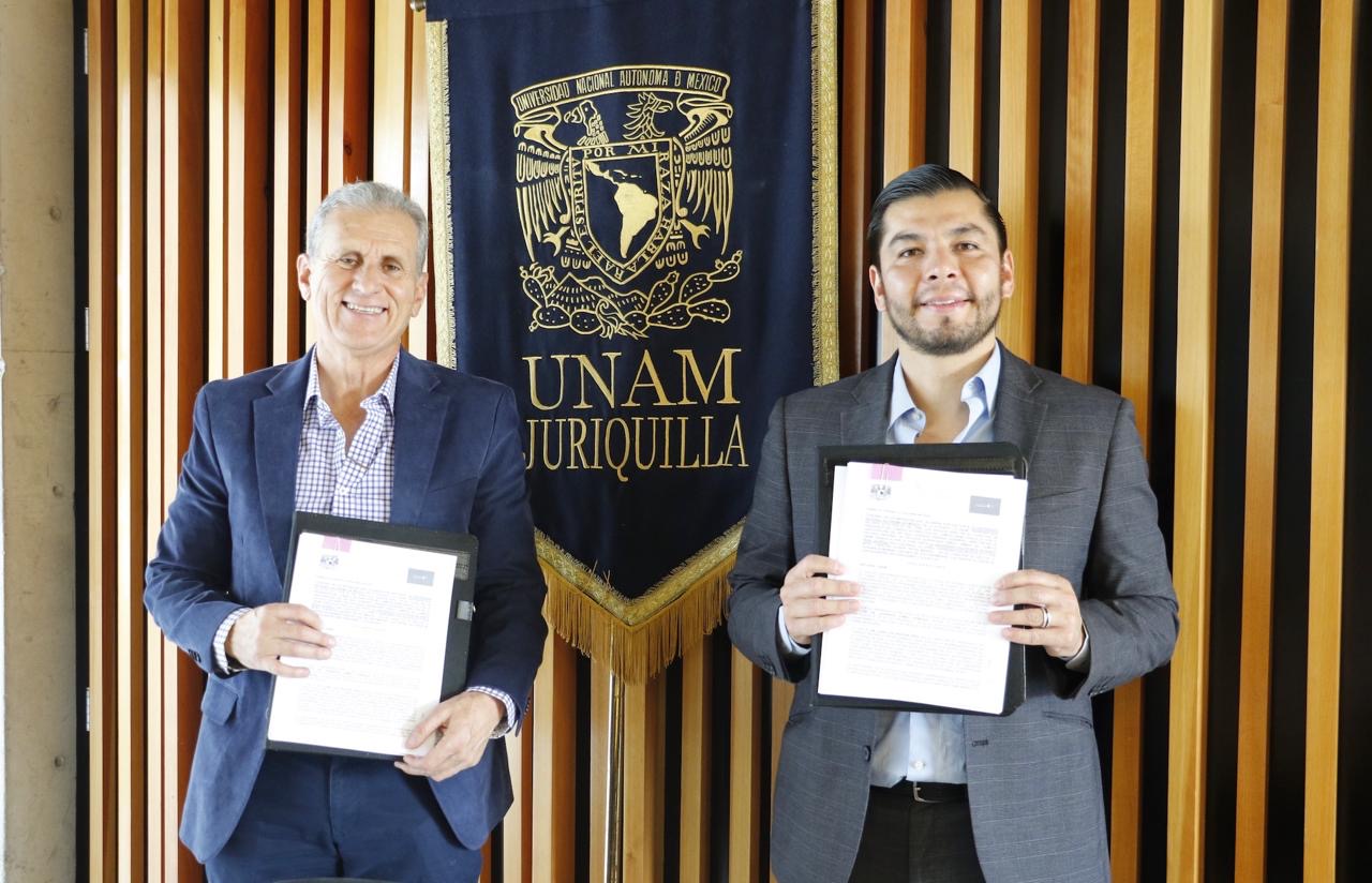 La Upsrj Concreta Alianza Con La Unam Expreso Queretaro