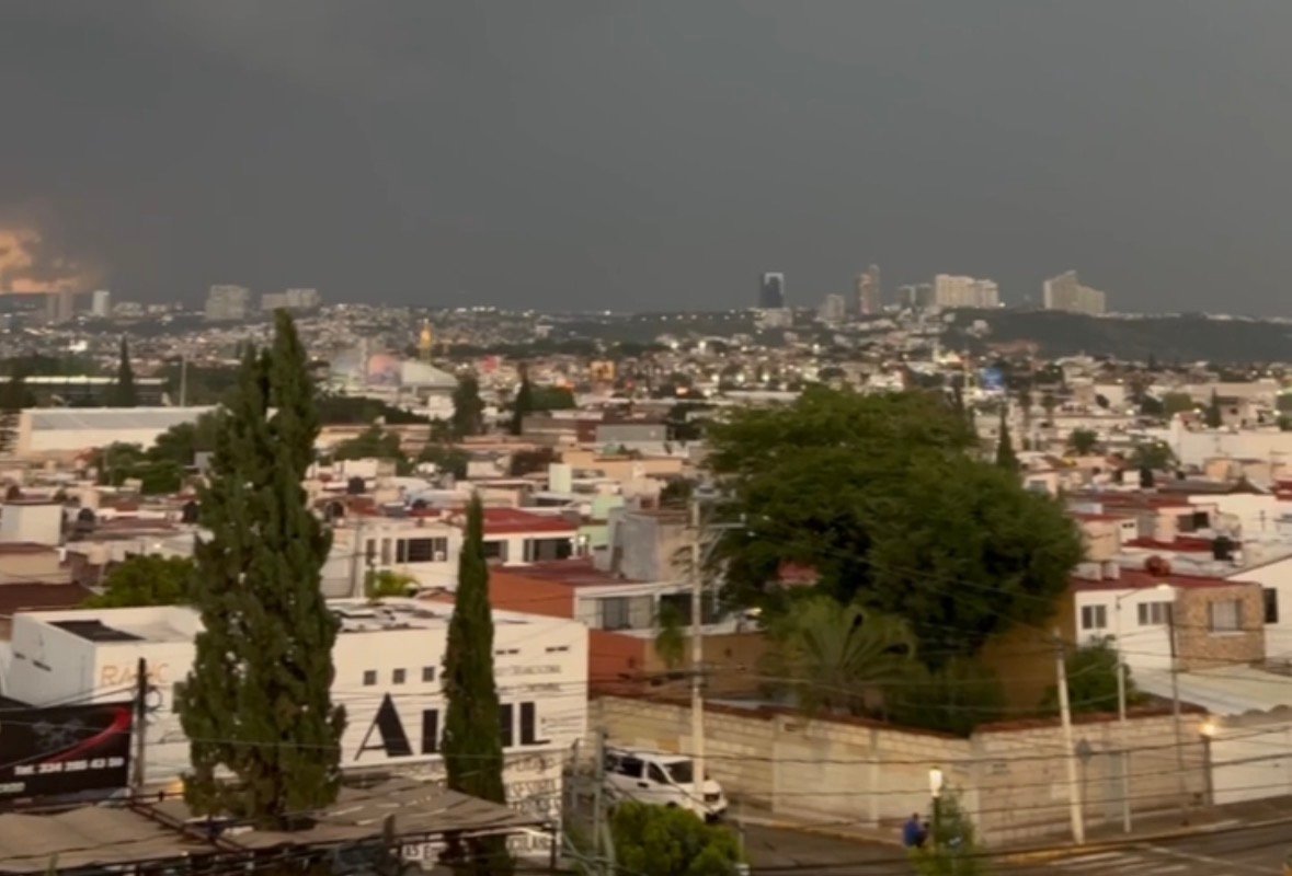 Lluvias y granizo sorprenden a la zona metropolitana de Querétaro