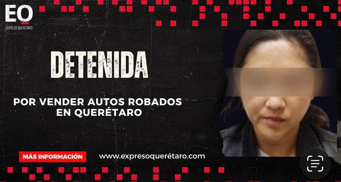 Sentencian a 20 años de prisión a mujer que vendía vehículos robados con identidades falsas