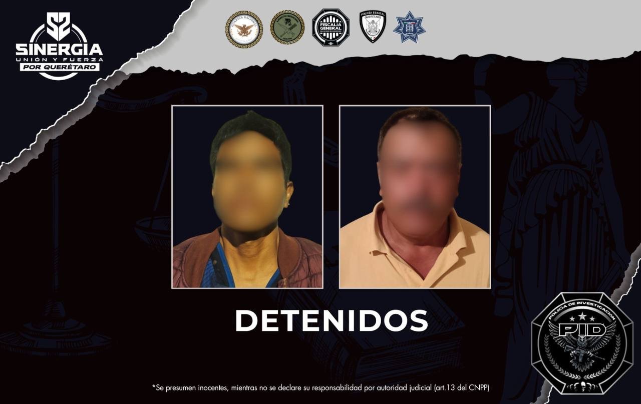 Sinergia ejecuta cateos en El Marqués y Cadereyta; dos personas fueron detenidas