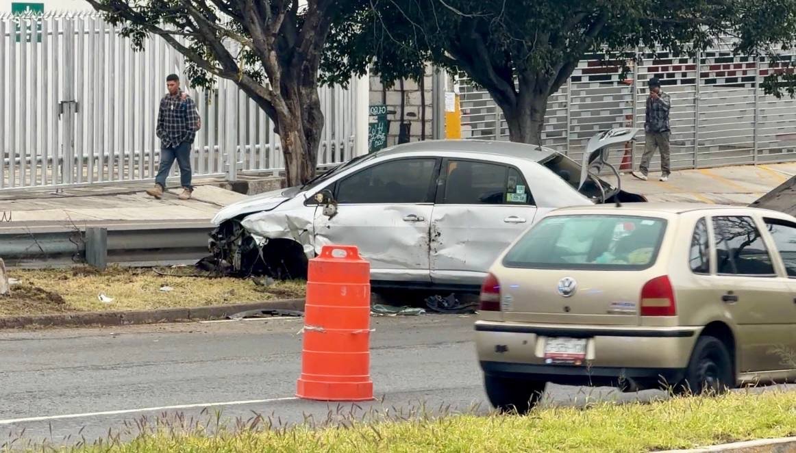 Se registra volcadura en B. Quintana al sur de la ciudad; no hubo lesionados&nbsp;