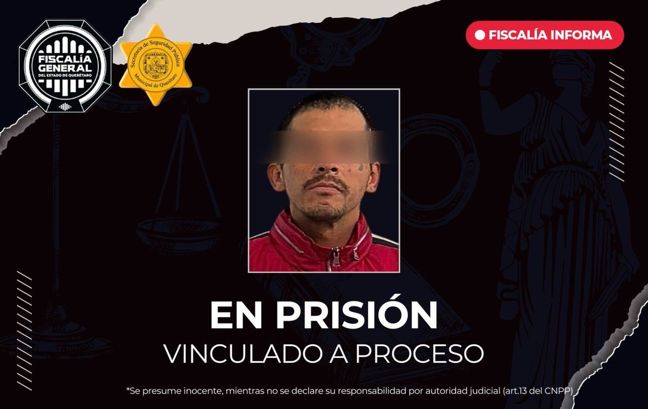En prisión por presunto robo de una batería de vehículo en Santa Rosa Jáuregui