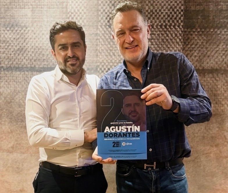 Agustín Dorantes rinde cuentas ante el gobernador Mauricio Kuri tras dos años en el Senado