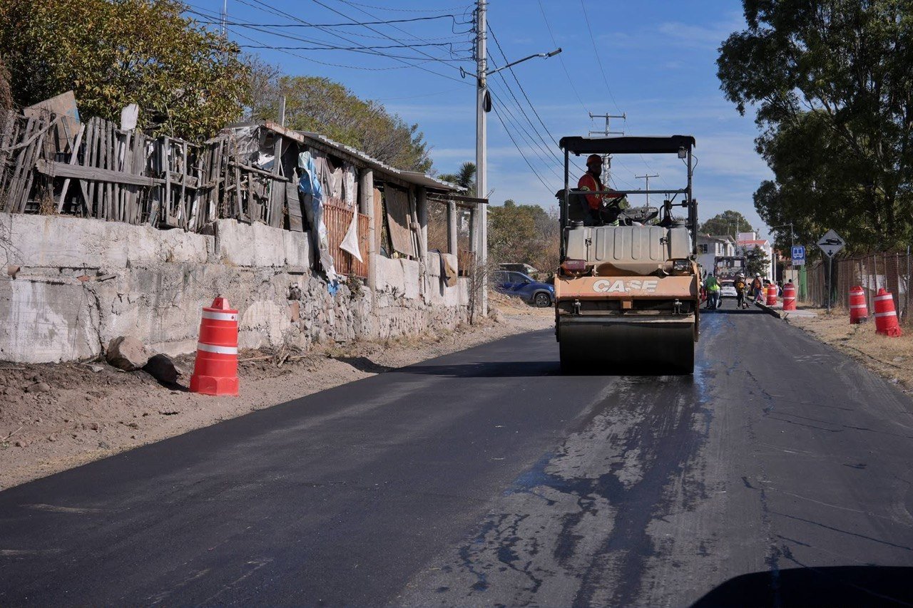 Más de 27 mil baches han sido reparados en Querétaro durante la administración municipal