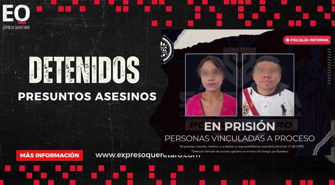 Capturan a dos presuntos asesinos de San Juan del Río tras operativo conjunto entre Querétaro y Guanajuato
