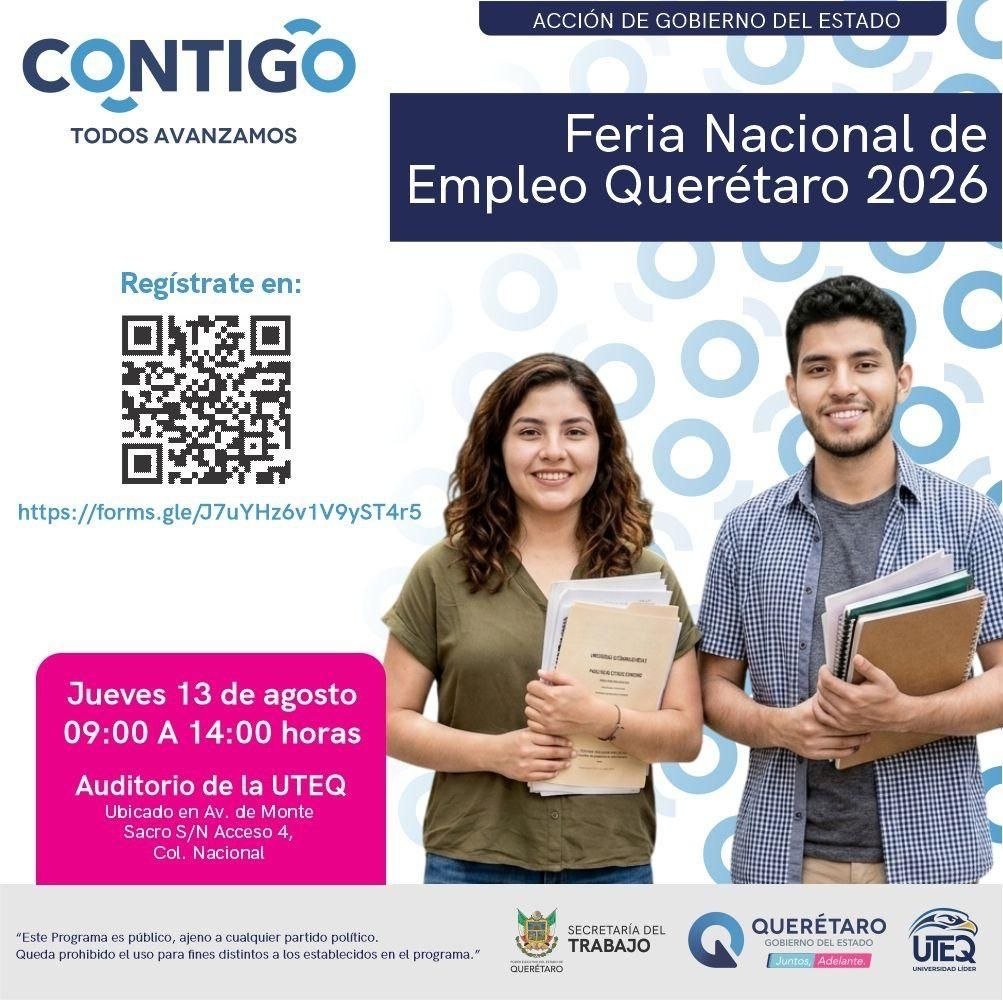 ¿Buscas chamba? Ofertarán 970 vacantes para jóvenes en Querétaro