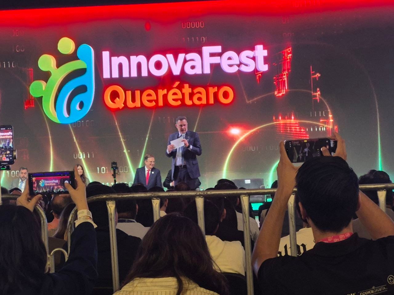 Kuri y Ebrard inauguran InnovaFest Querétaro; buscan impulsar innovación y tecnología nacional
