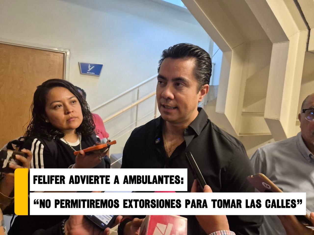 Felifer advierte a ambulantes: “No permitiremos extorsiones para tomar las calles”