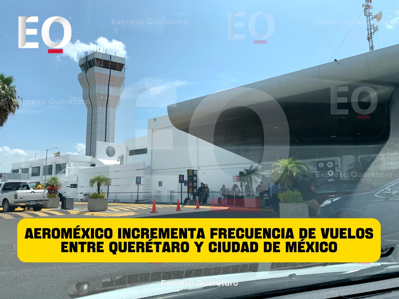 Aeroméxico incrementa frecuencia de vuelos entre Querétaro y Ciudad de México