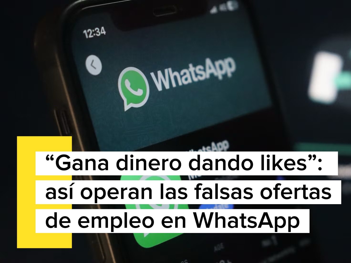 “Gana dinero dando likes”: así operan las falsas ofertas de empleo en WhatsApp