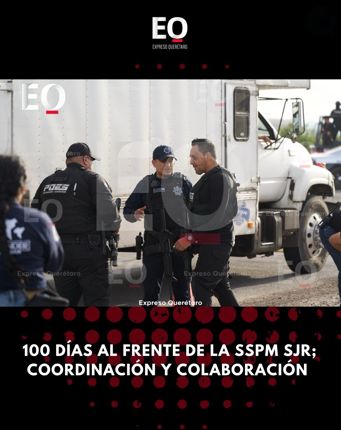 100 días al frente de la SSPM SJR; coordinación y colaboración&nbsp;
