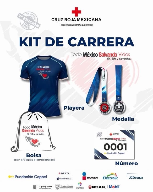 Todo México correrá por una causa; Tequisquiapan será la sede en Querétaro