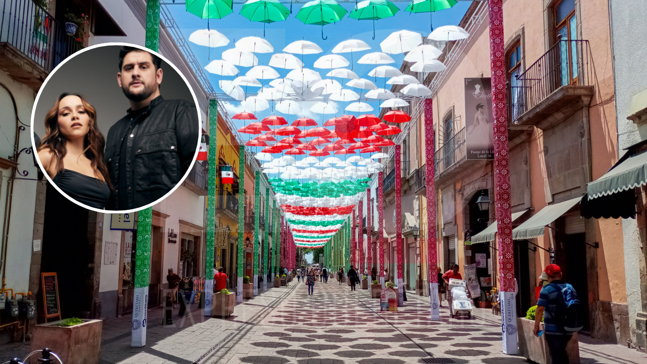 Matisse, drones y pirotecnia: alistan festejo del 15 de septiembre en Querétaro