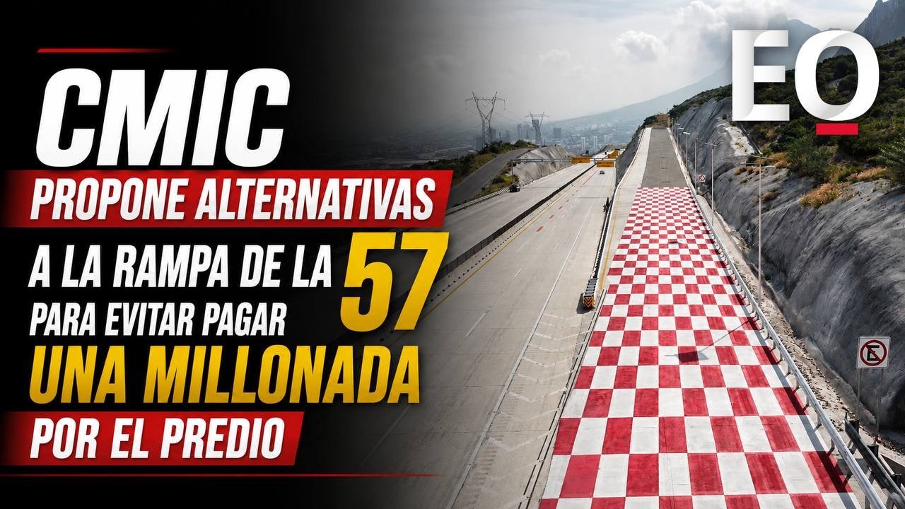 CMIC propone alternativas a la rampa de la 57 para evitar pagar una millonada por el predio