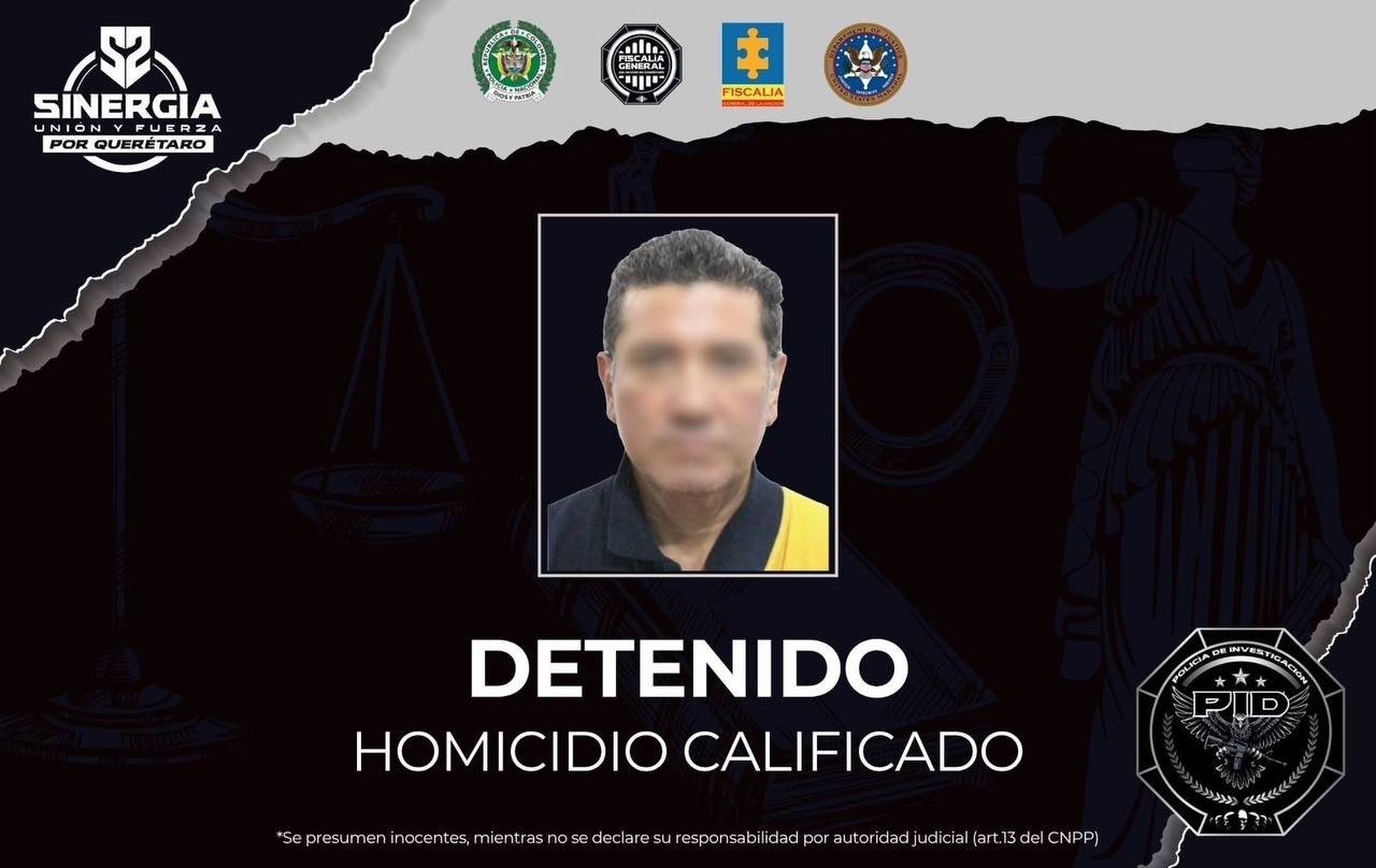 Era buscado por homicidio en Querétaro, se fugó a Colombia y ya fue detenido