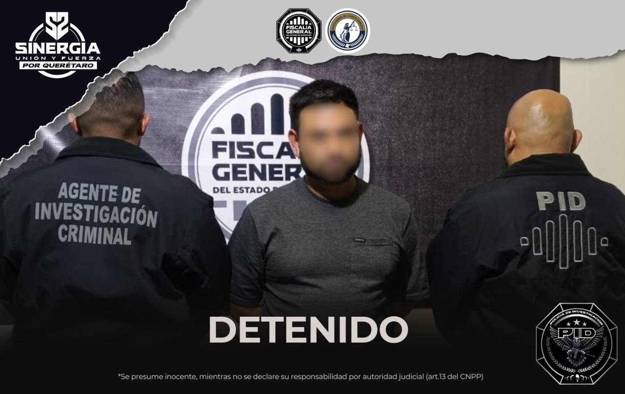 Detienen en Querétaro a “El Güero”, requerido por autoridades de Guanajuato
