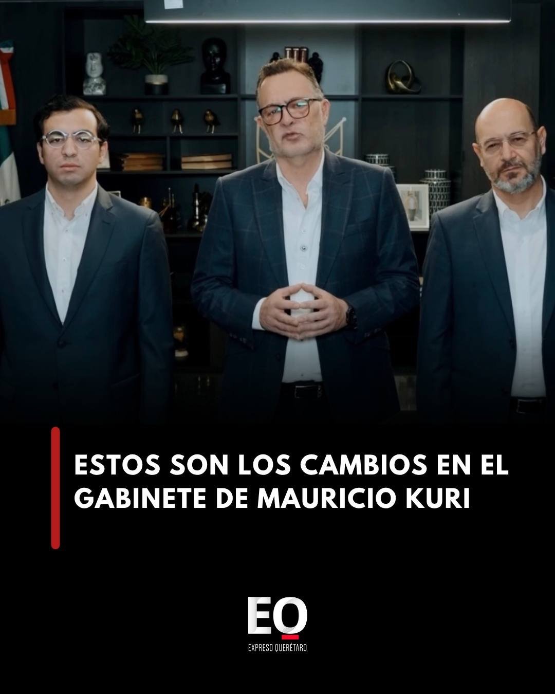 Estos son los cambios en el gabinete de Mauricio Kuri