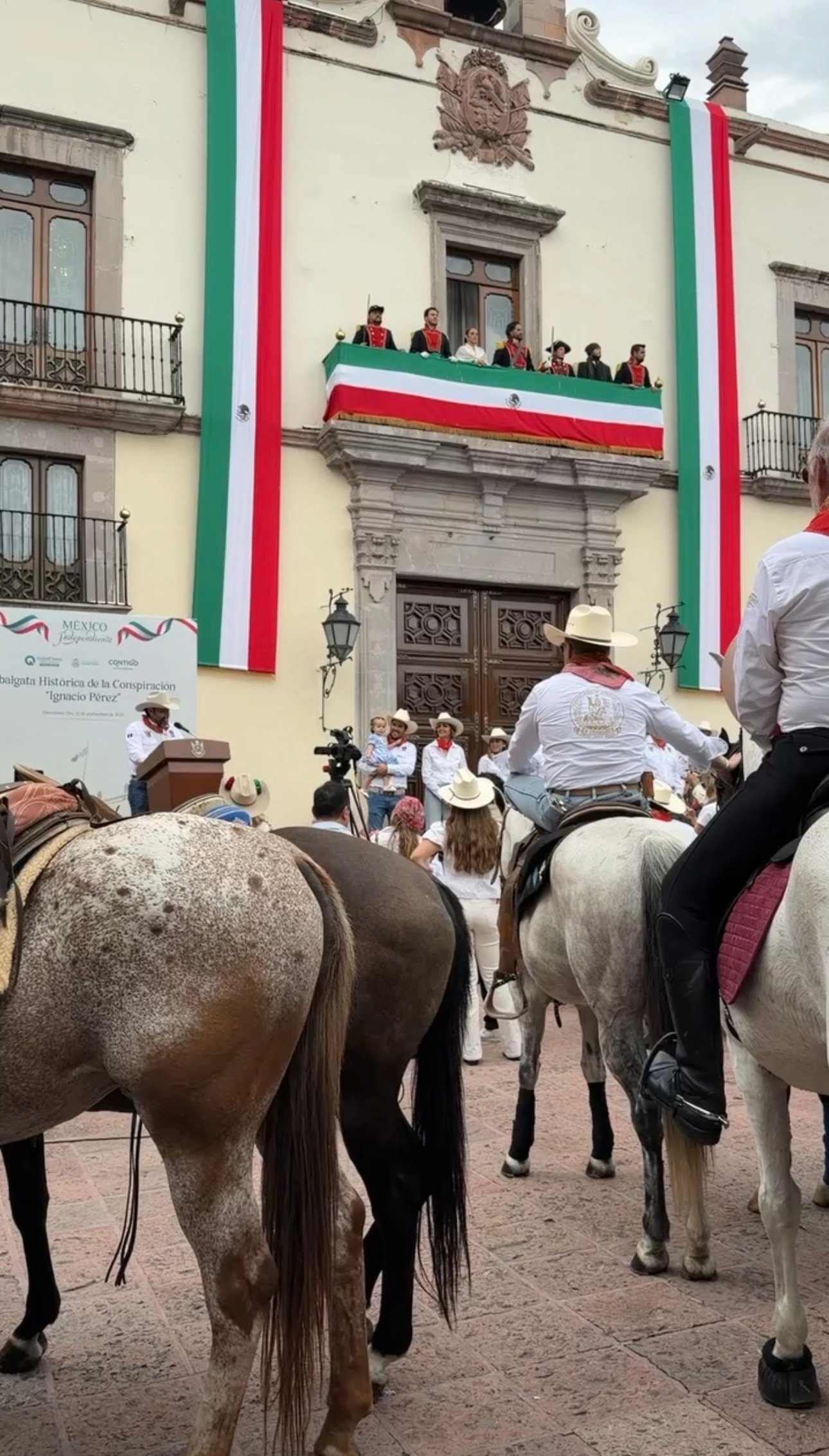 Rememoran hazaña de Ignacio Pérez con Cabalgata Histórica de la Conspiración