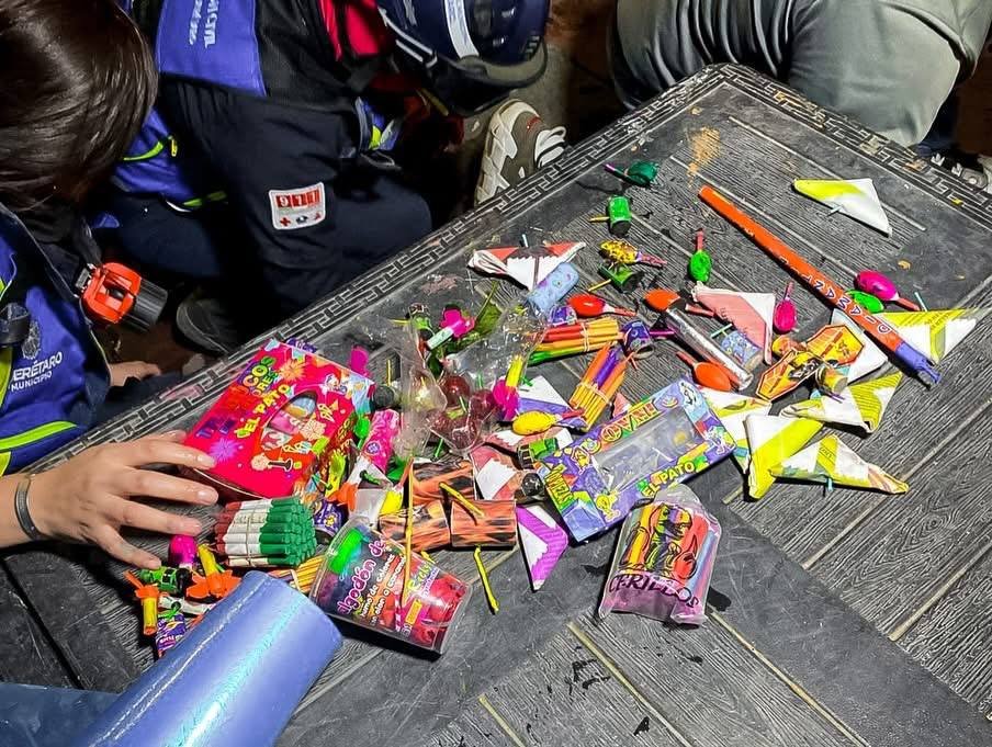 Arrancan operativos contra pirotecnia por fiestas patrias en Querétaro