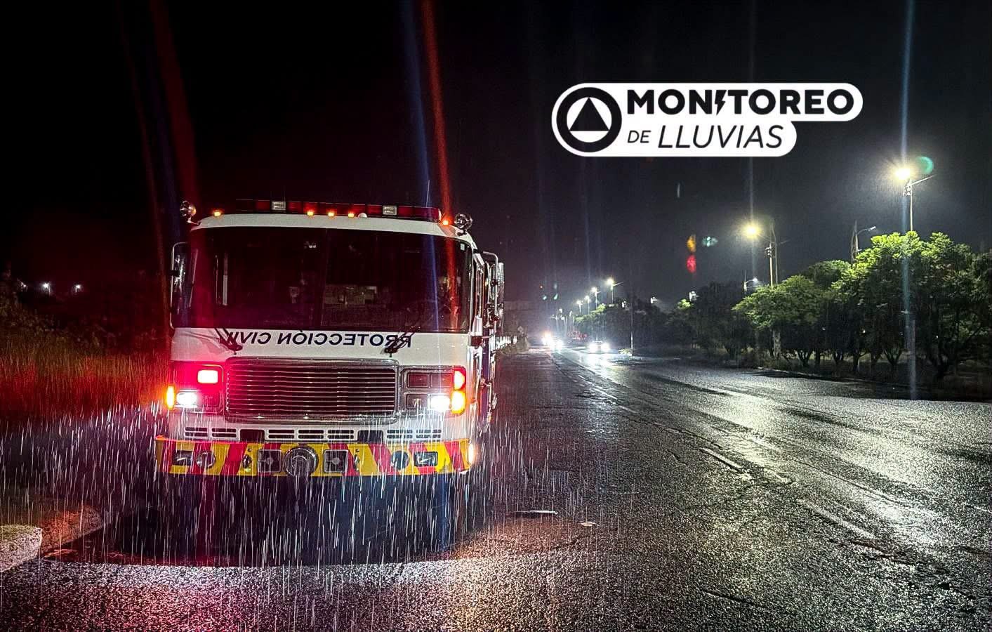 Se registran lluvias fuertes en distintos puntos de Querétaro
