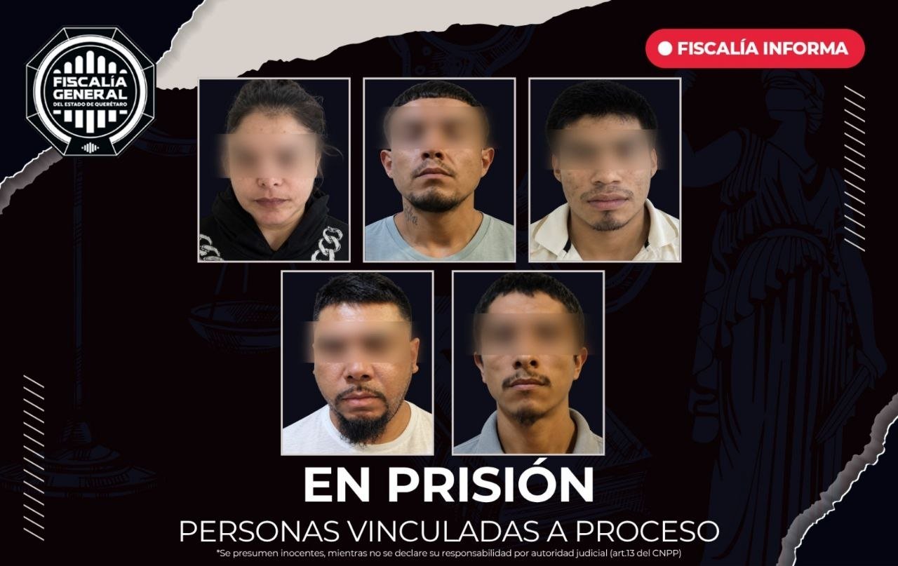Caen cinco por presunta desaparición en Landa de Matamoros; Fiscalía los lleva ante un juez