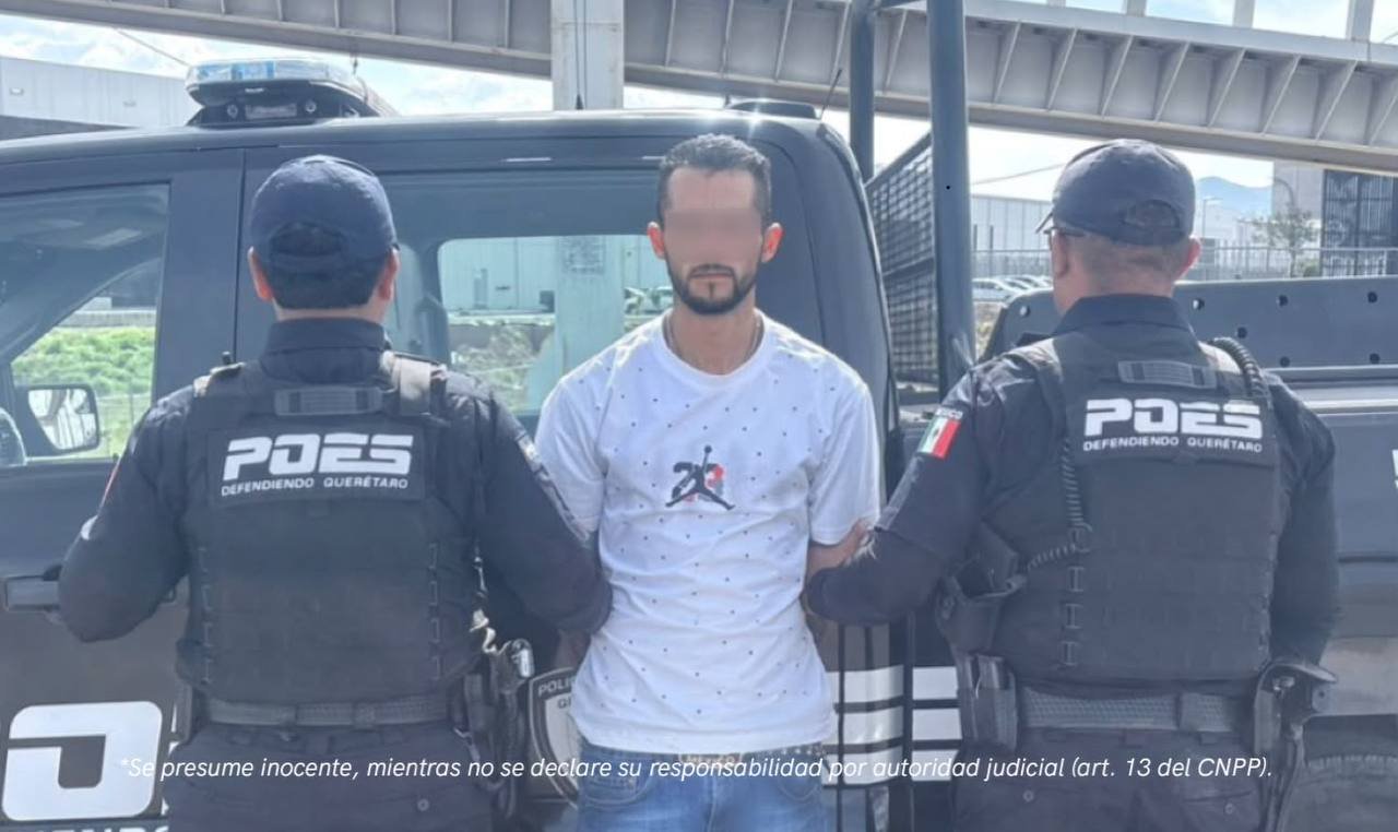 Escopeta, arma hechiza y chaleco con paneles balísticos: detienen a hombre en Santa Rosa Jáuregui