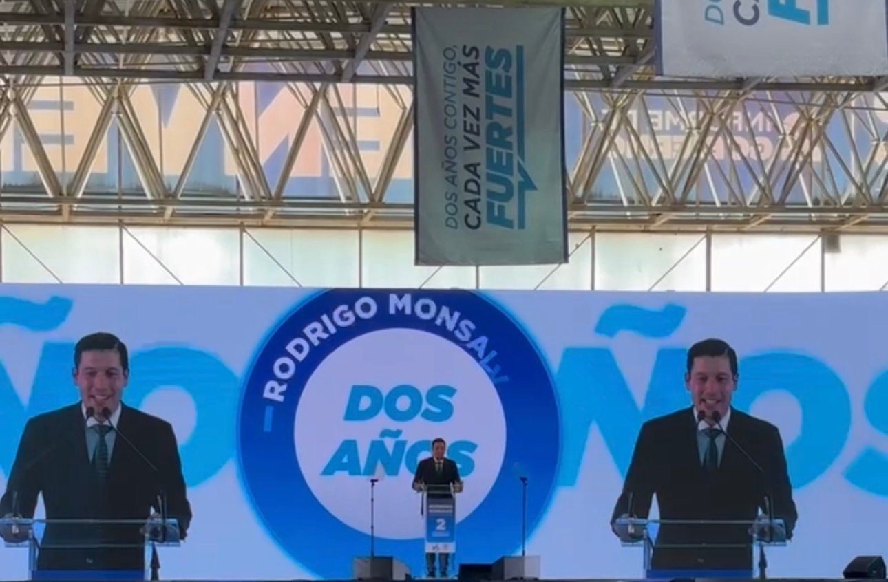 Rodrigo Monsalvo destaca acciones en infraestructura, servicios y economía en su segundo informe 
