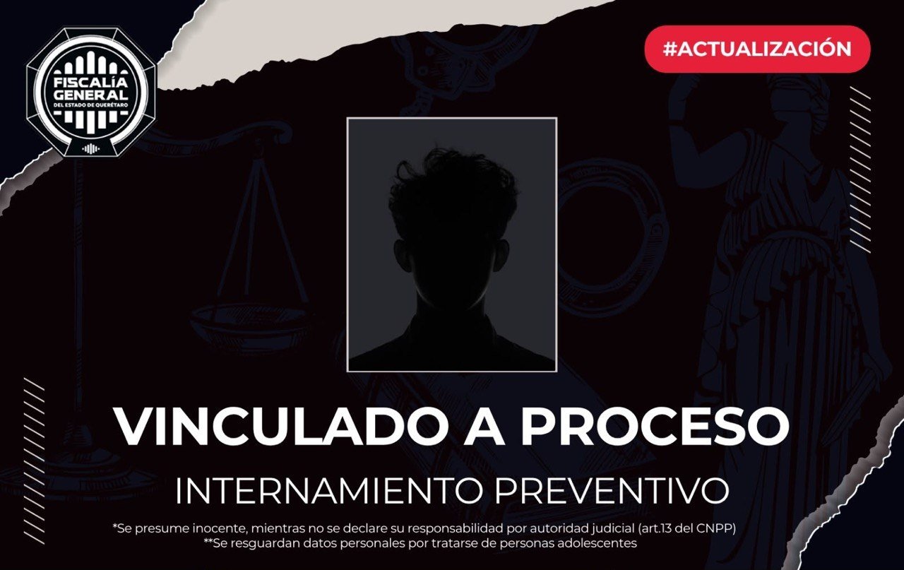 Vinculan a proceso a adolescente señalado por el homicidio de “Quito” en La Negreta