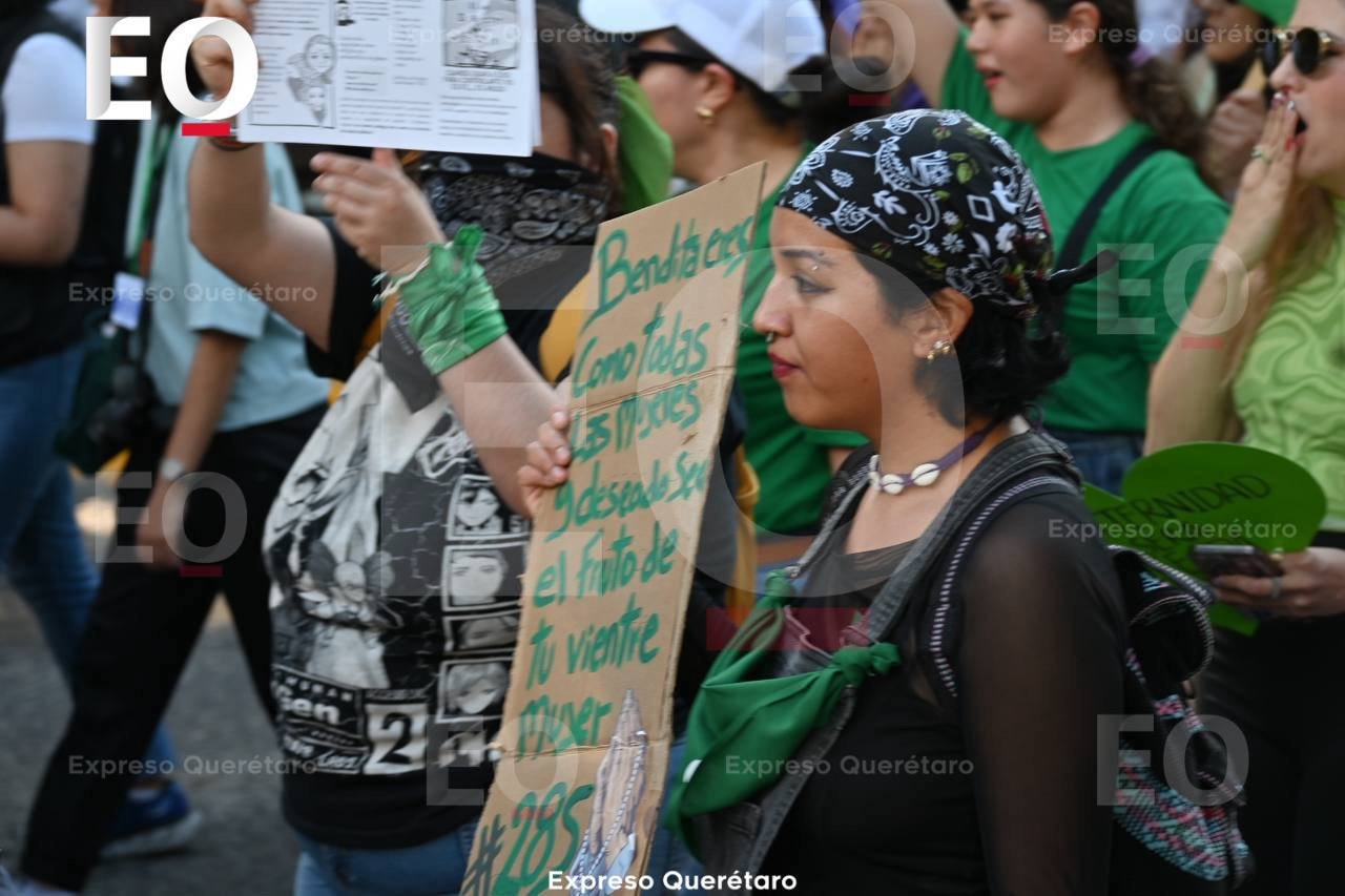 Esta es la ruta que tomará la marcha del 28S en las calles del centro de Querétaro