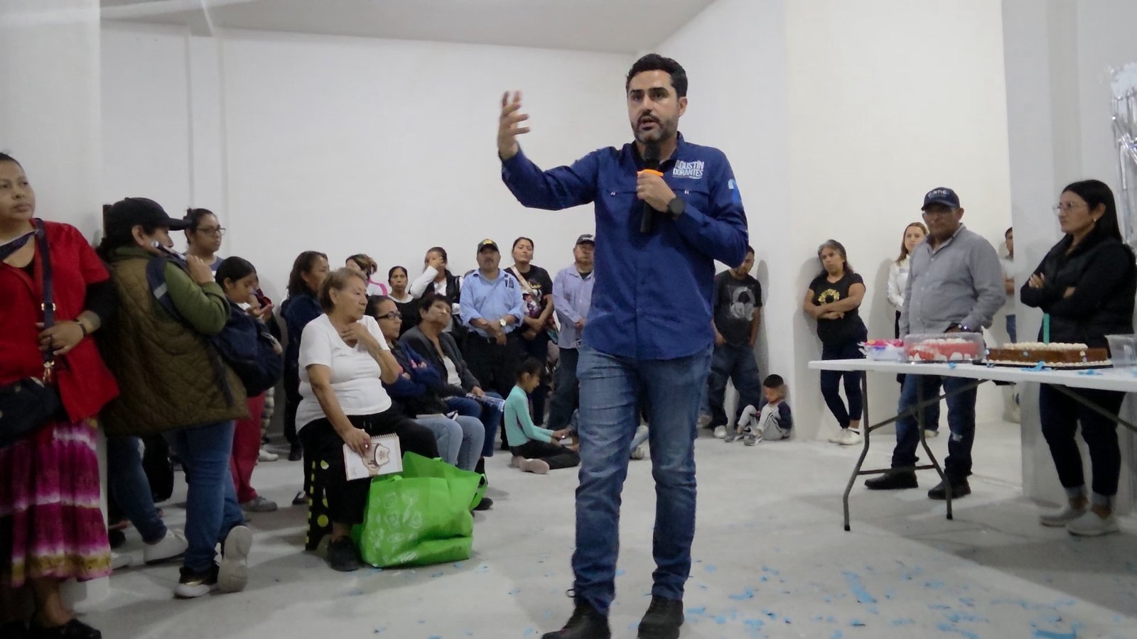 Agustín Dorantes impulsa regularización de predios en Colinas de Menchaca para 130 familias