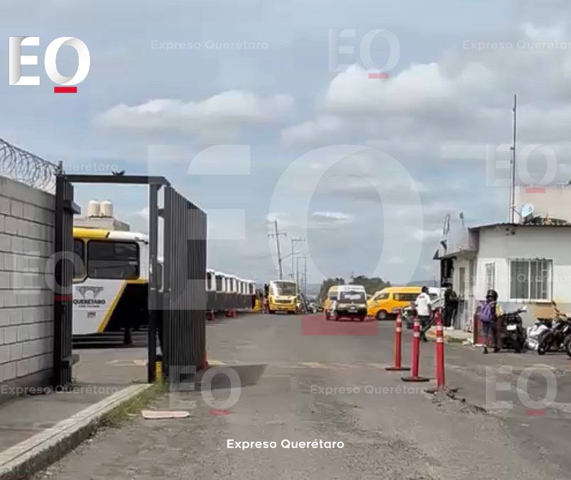 ¡Lo cacharon adentro! Detienen a “Conejo” en patio de maniobras del transporte municipal