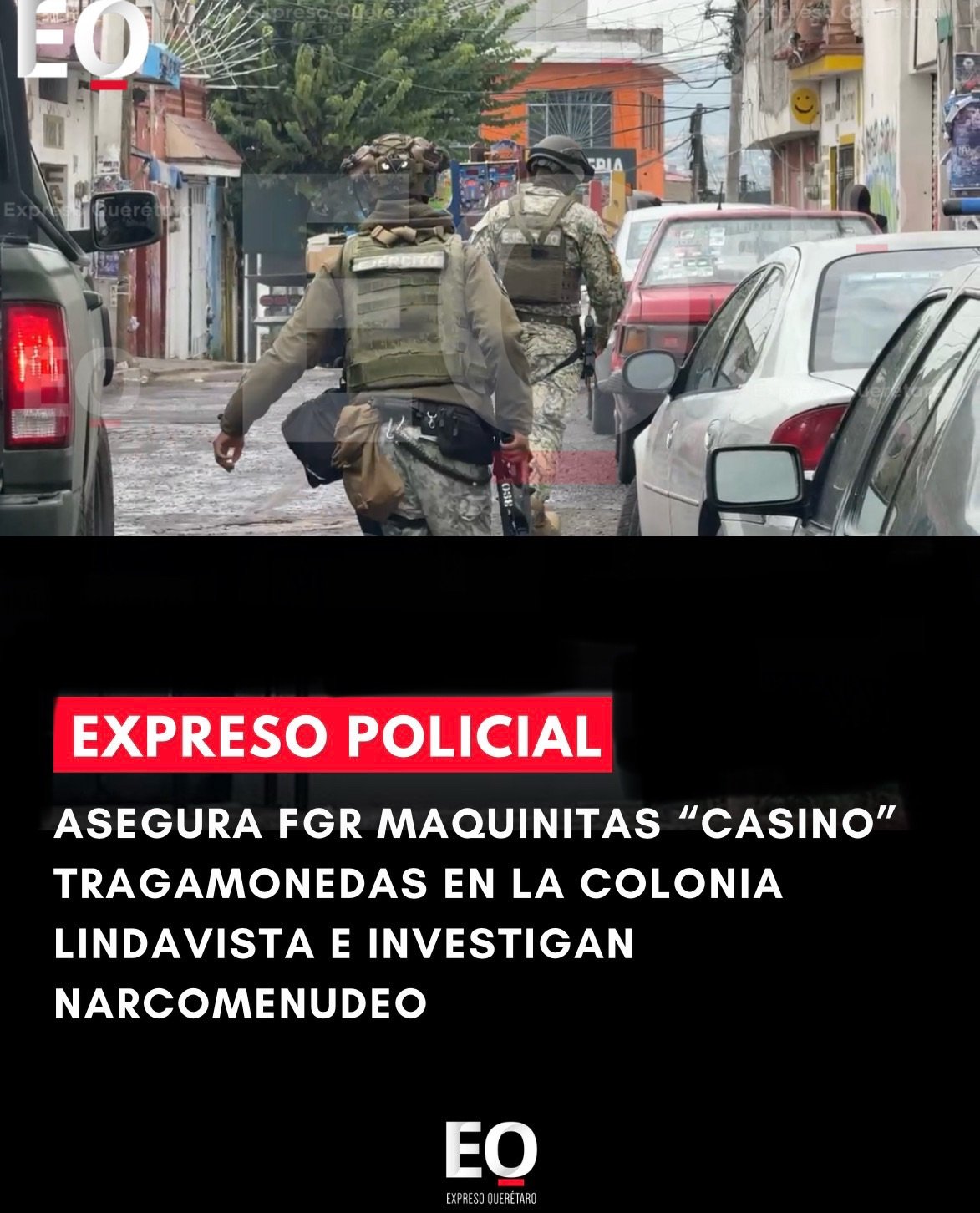 Asegura FGR maquinitas “casino” tragamonedas en la colonia Lindavista e investigan narcomenudeo