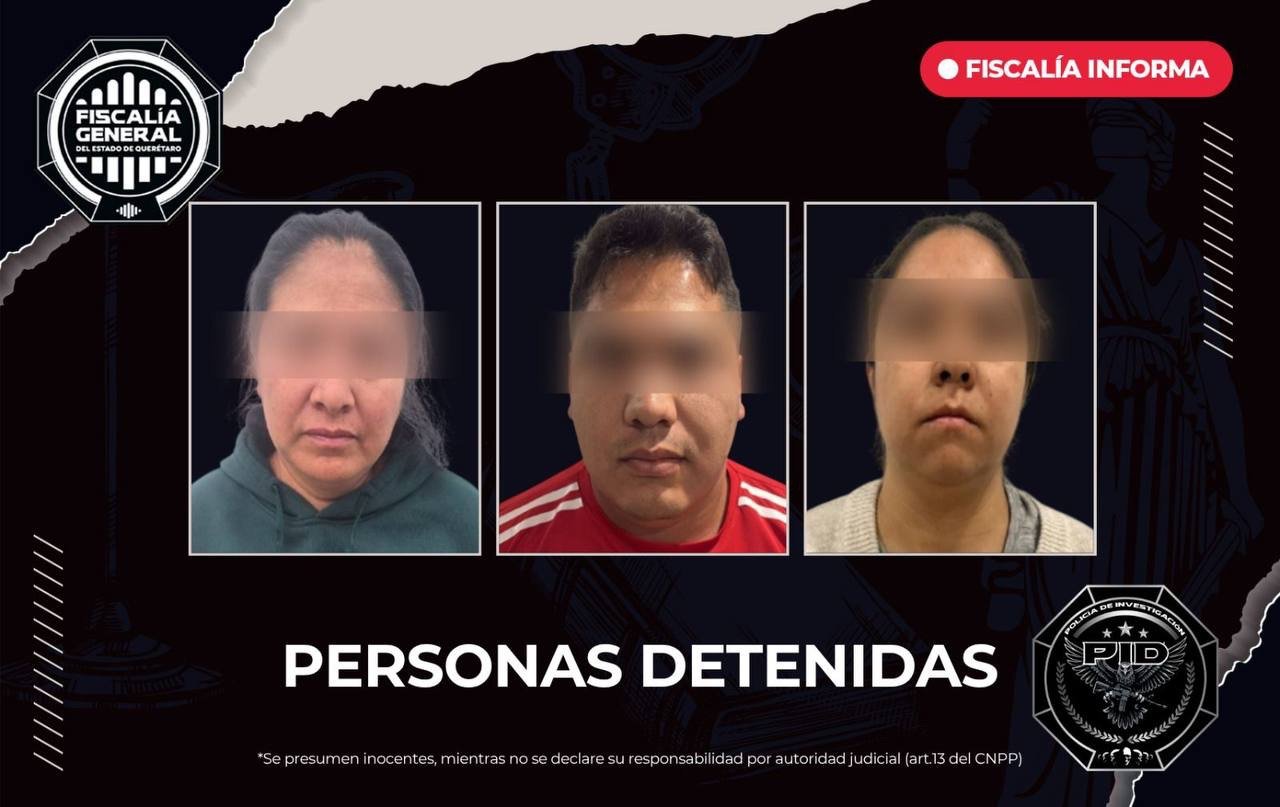 Otra banda de falsos notarios cae, así operaban en Querétaro; hay tres detenidos