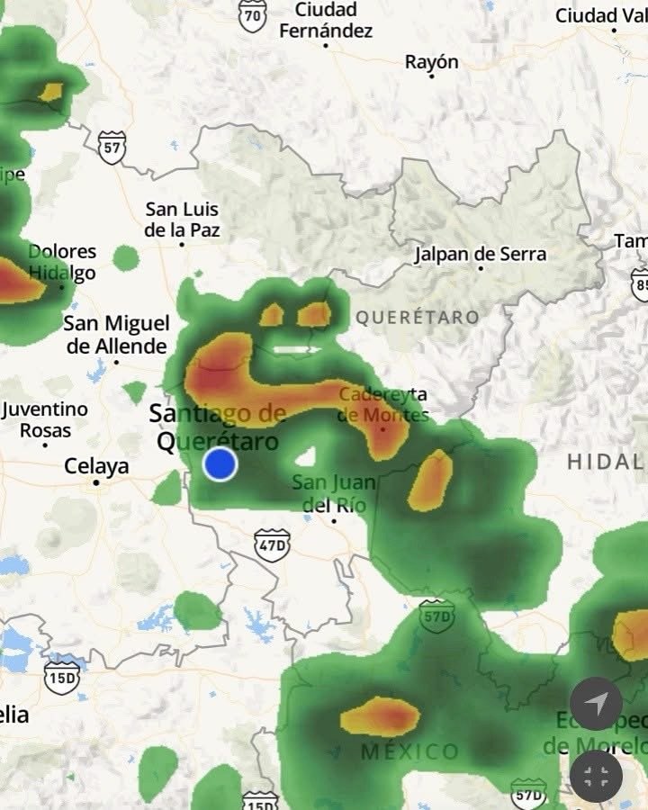 Lluvias y calor en Querétaro este viernes; temperaturas llegarán hasta los 34 grados en la Sierra
