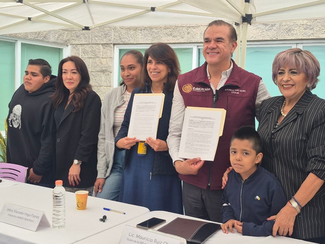AMANC y SEP Querétaro unen esfuerzos para que niños con cáncer sigan estudiando y no sufran discriminación