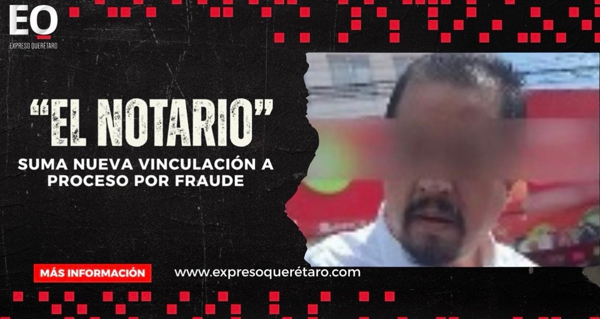“El Notario” en Querétaro suma segunda vinculación por fraude inmobiliario; seguirá en prisión preventiva