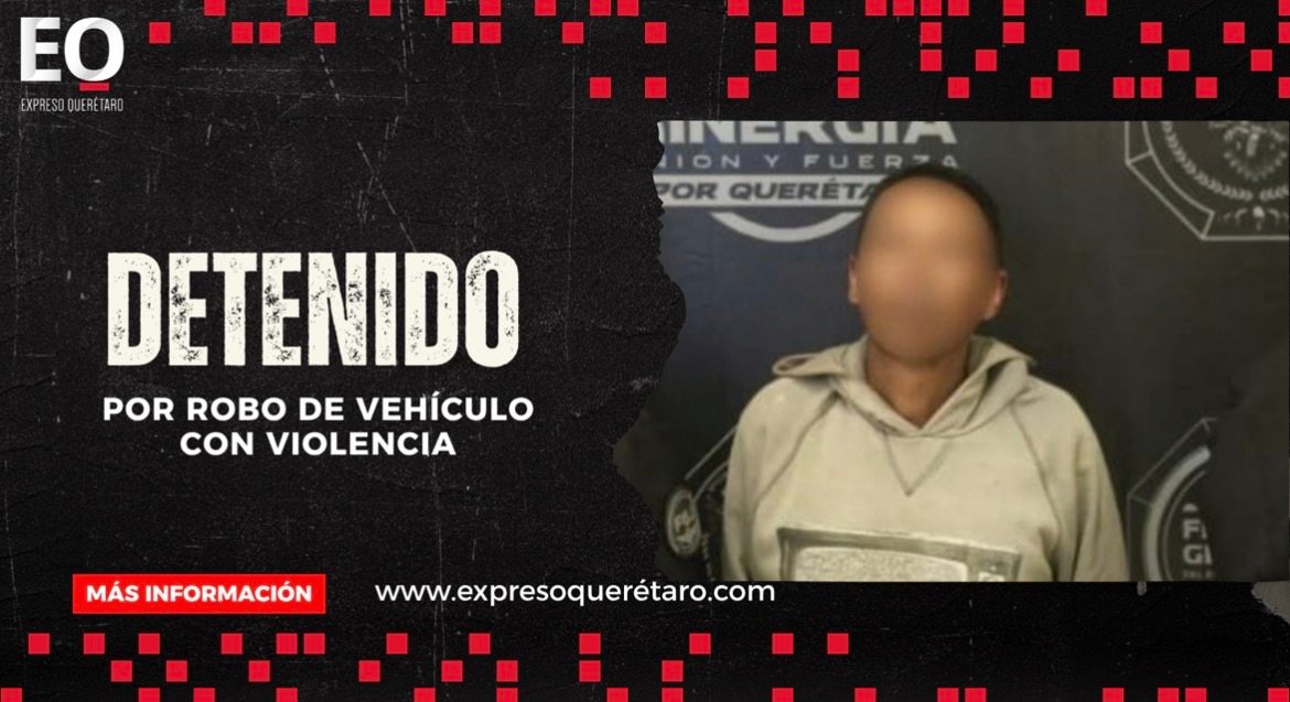 De Tlalnepantla a San Juan del Río: cae “The Black”, requerido por robo de vehículo con violencia