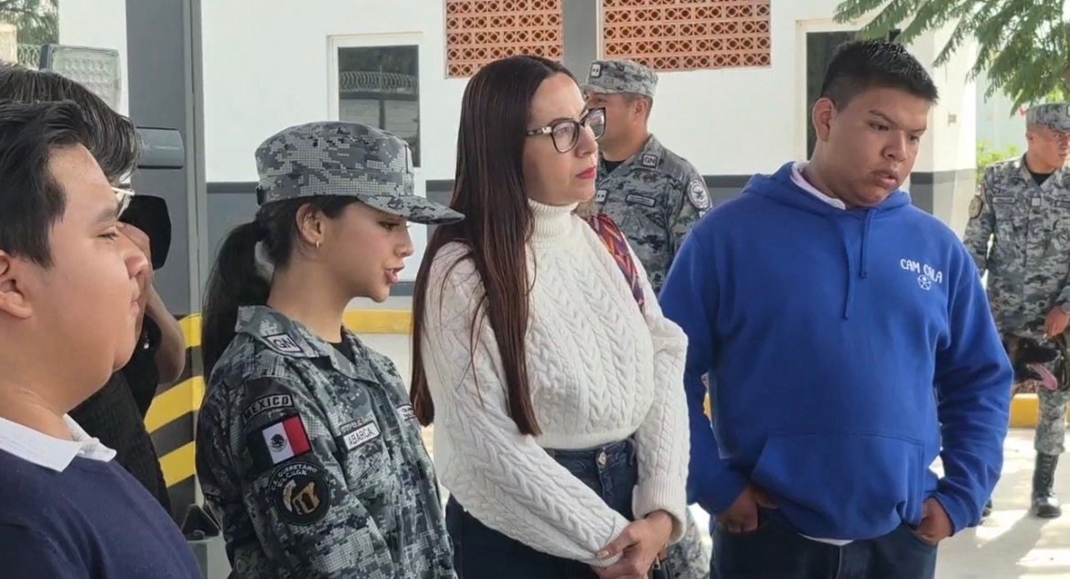 Así vivió Natalia un día inolvidable como Guardia Honoraria de la Guardia Nacional en Querétaro