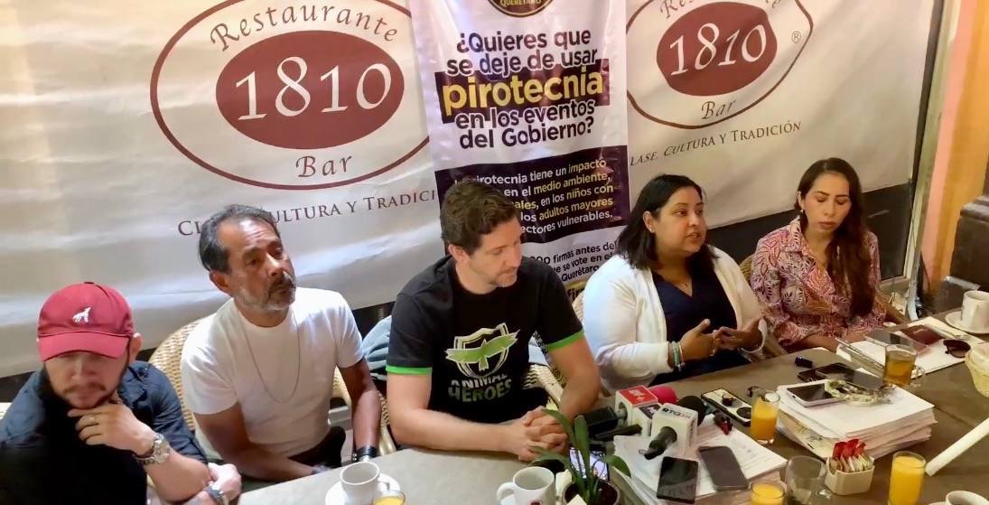 Impulsan la “Ley Diana”: buscan prohibir el uso de pirotecnia en actos oficiales