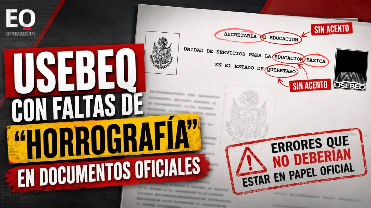 USEBEQ con faltas de “horrografía” en documentos oficiales
