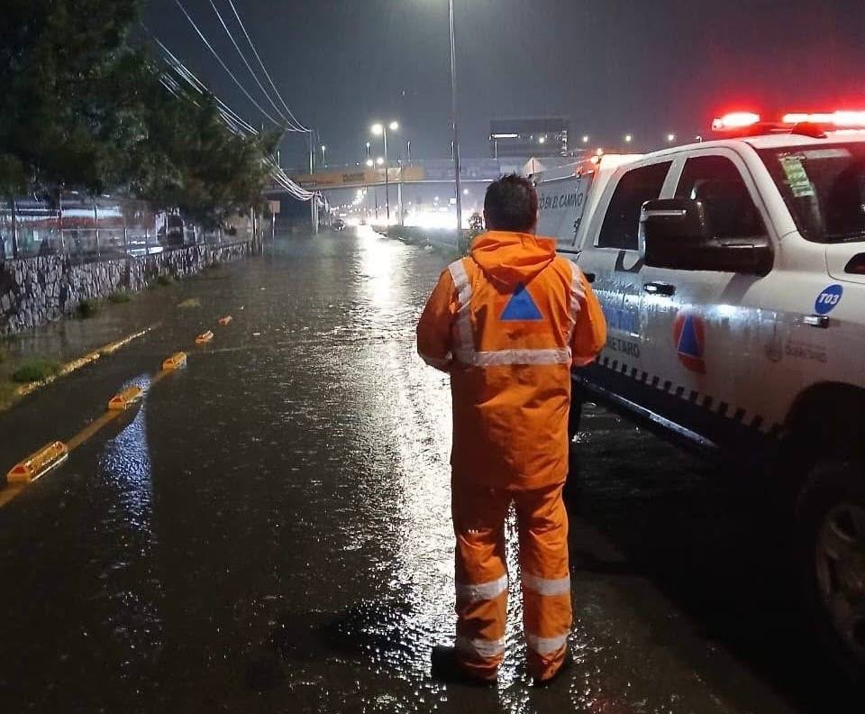 Lluvias del martes dejan solo cuatro o cinco reportes menores en Querétaro
