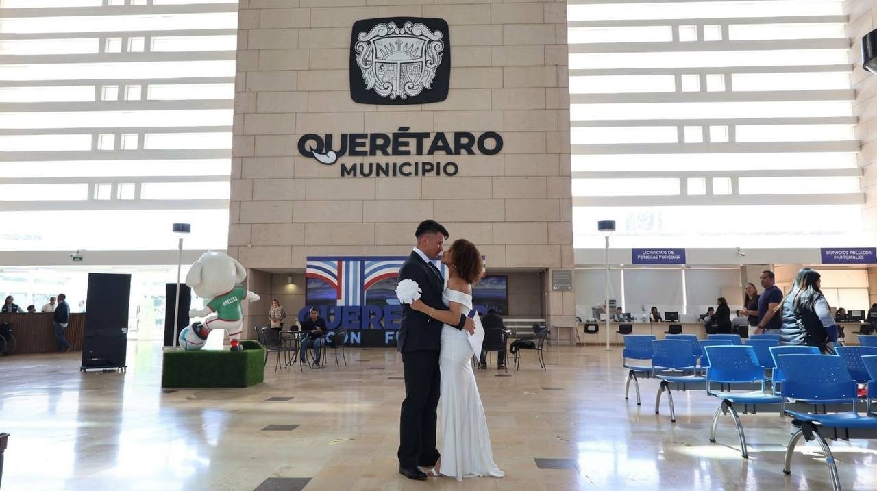Estrenan sede para casarte por el civil en Querétaro, será en la sala de sesiones de Cabildo