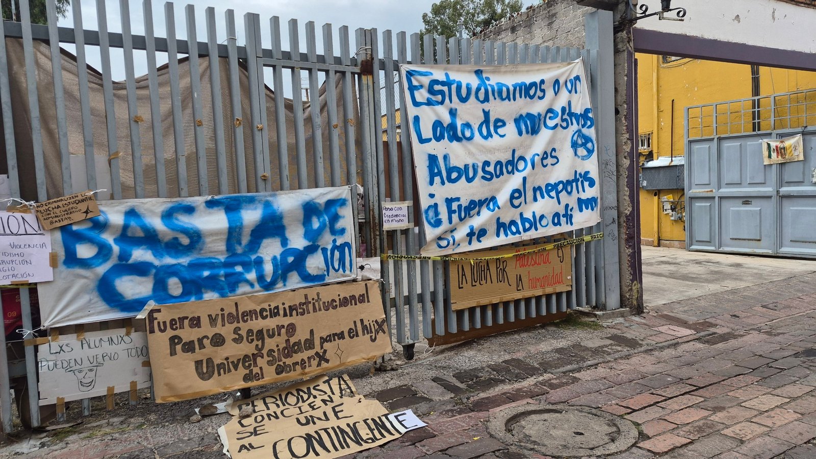 Reconoce rectora de la UAQ paro y plantón, pide no criminalizar a los estudiantes inconformes