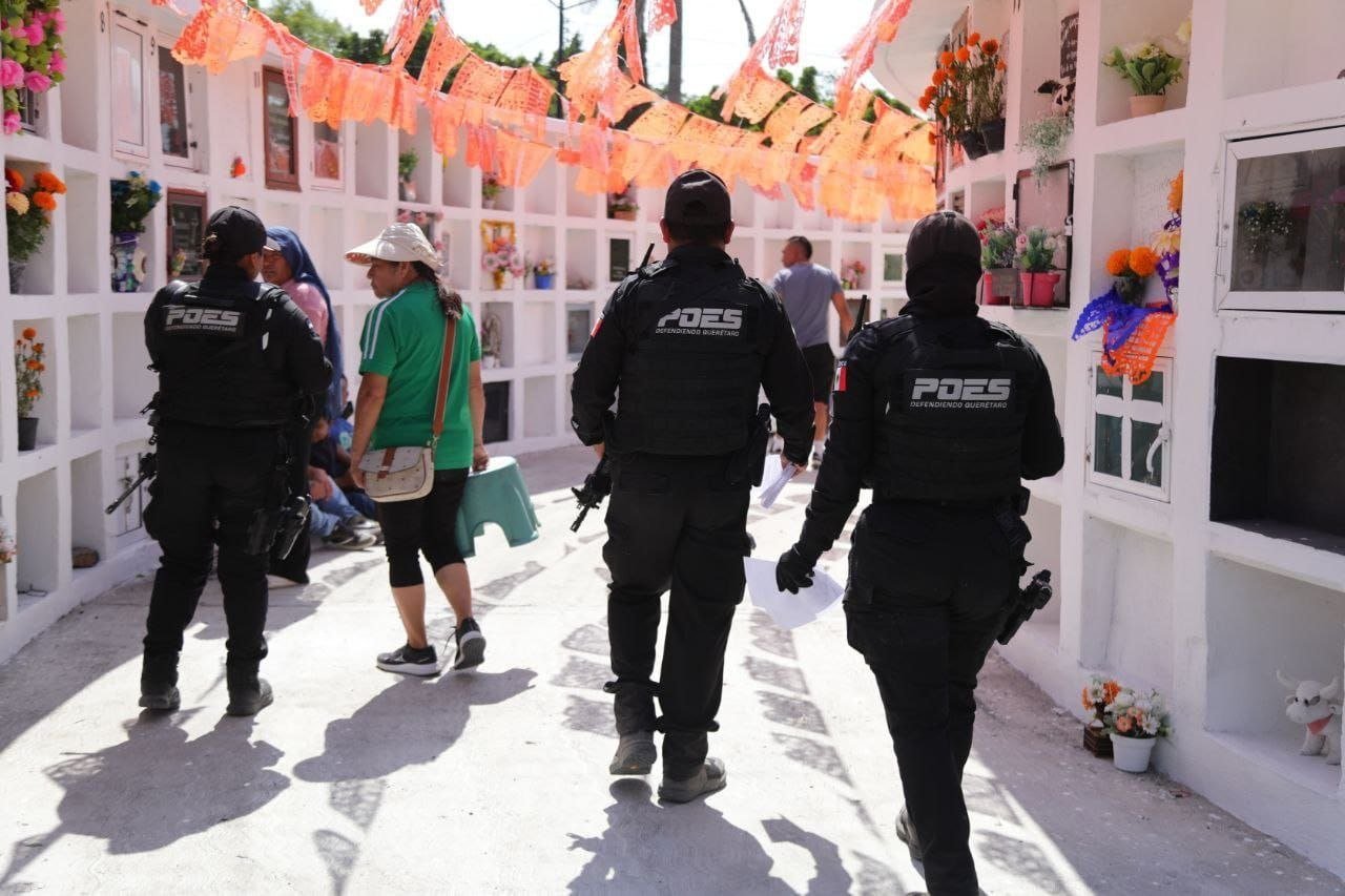PoEs implementa operativo en los panteones de los 18 municipios