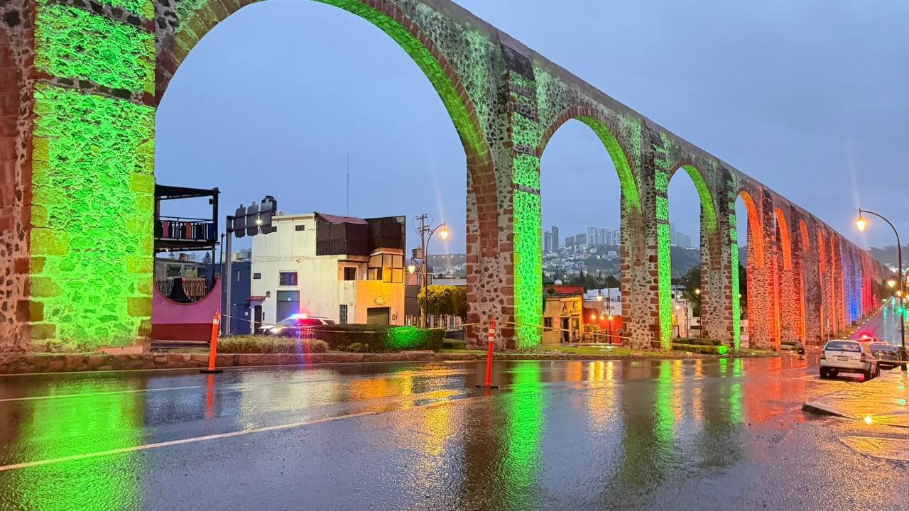 Maratón Querétaro 2026; las postales de la ciudad en medio de la lluvia