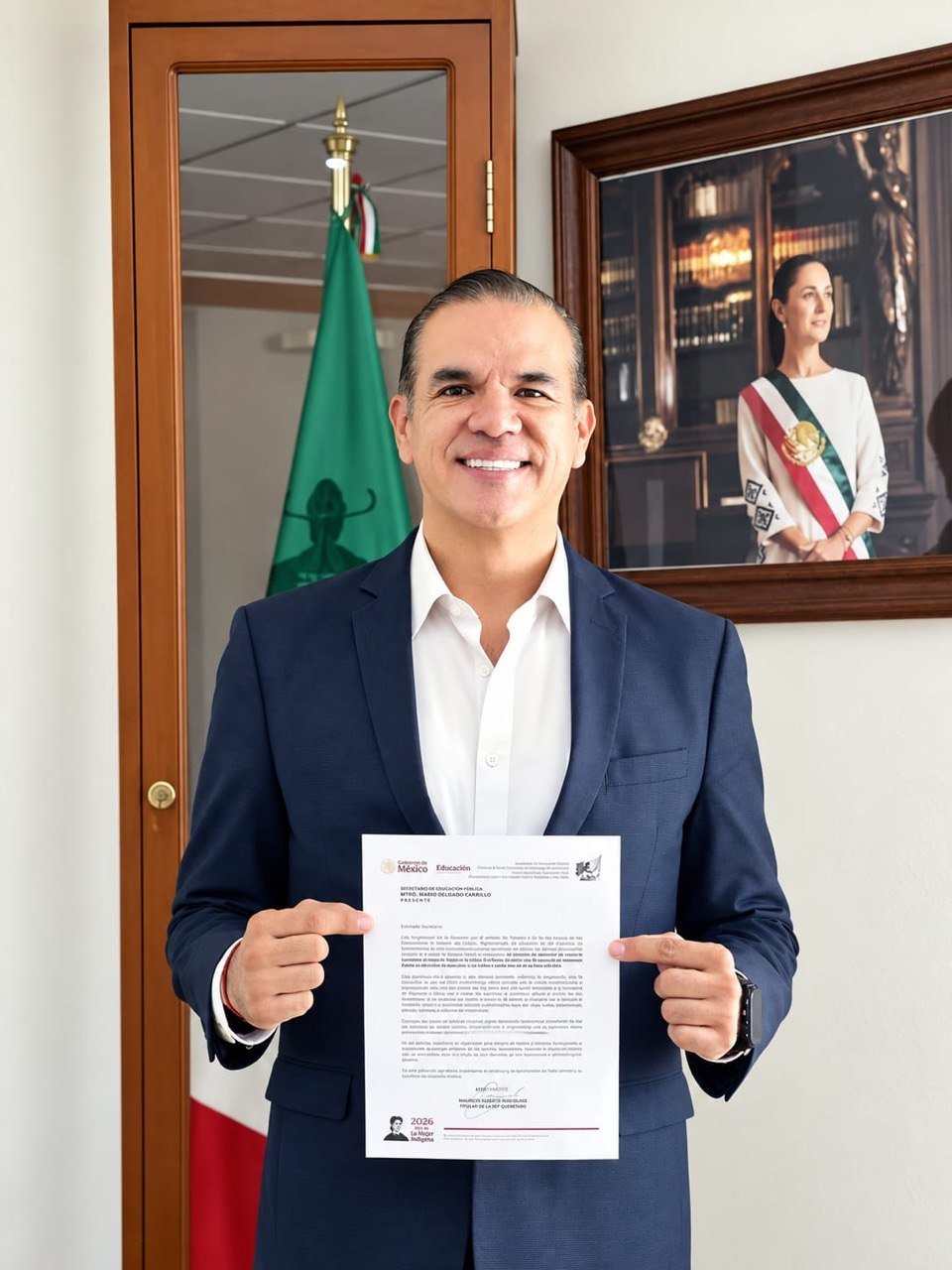 Renuncia Mauricio Ruiz Olaes a la SEP; buscará participar en proceso interno de Morena
