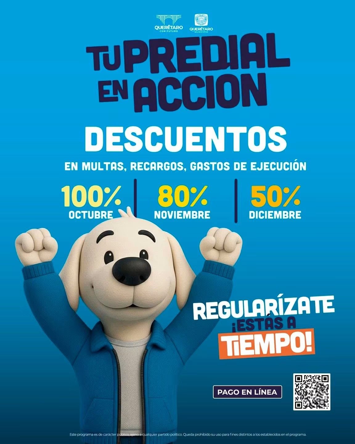 Querétaro busca recuperar 40 millones de pesos con descuentos en multas del predial