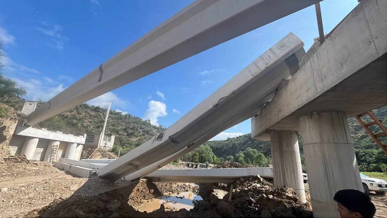 Gobierno Municipal de Tolimán informa sobre incidente durante los trabajos de construcción de la obra federal del puente vehicular de El Chilar