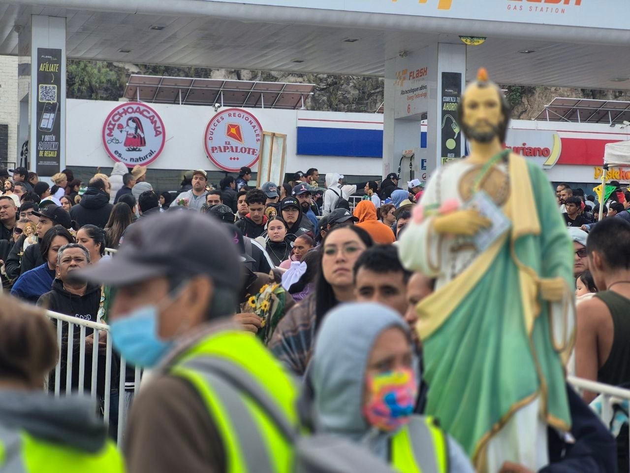 Modifican rutas de Qrobús por peregrinaciones a San Judas Tadeo